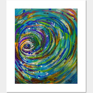 Abstract Tornado Posters and Art